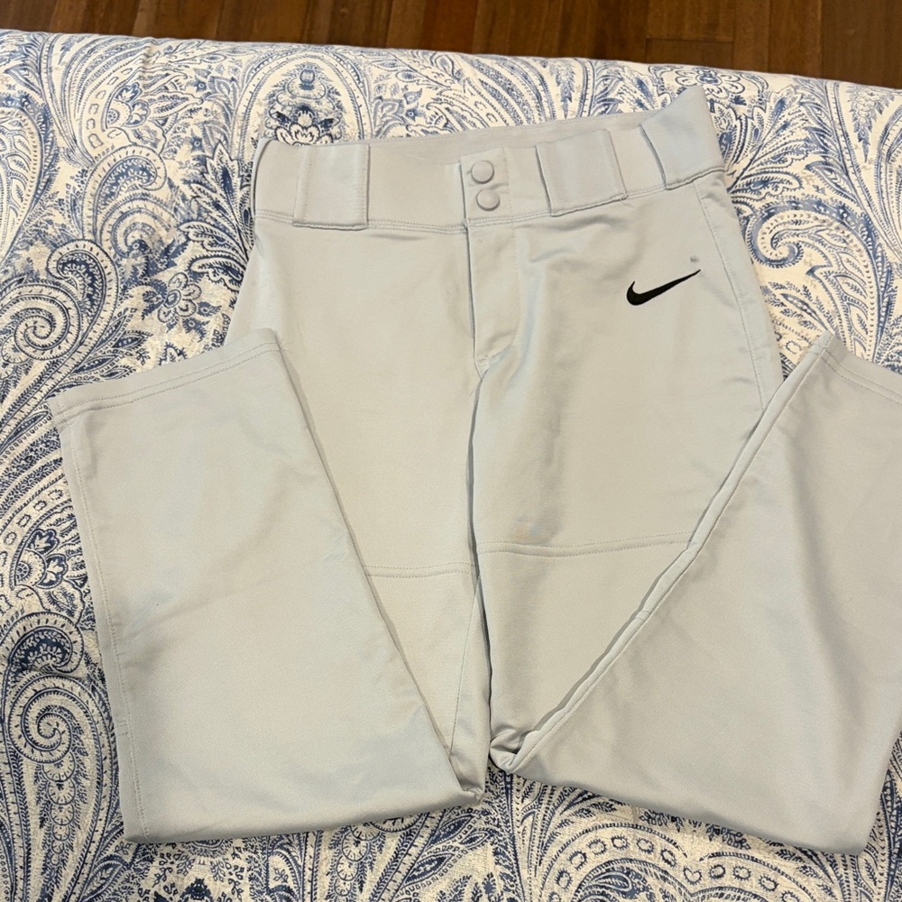 Nike grey youth softball/baseball pants